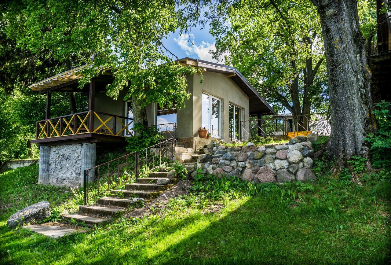 Pamario Krasto Sodyba Grumbliai Exteriör bild