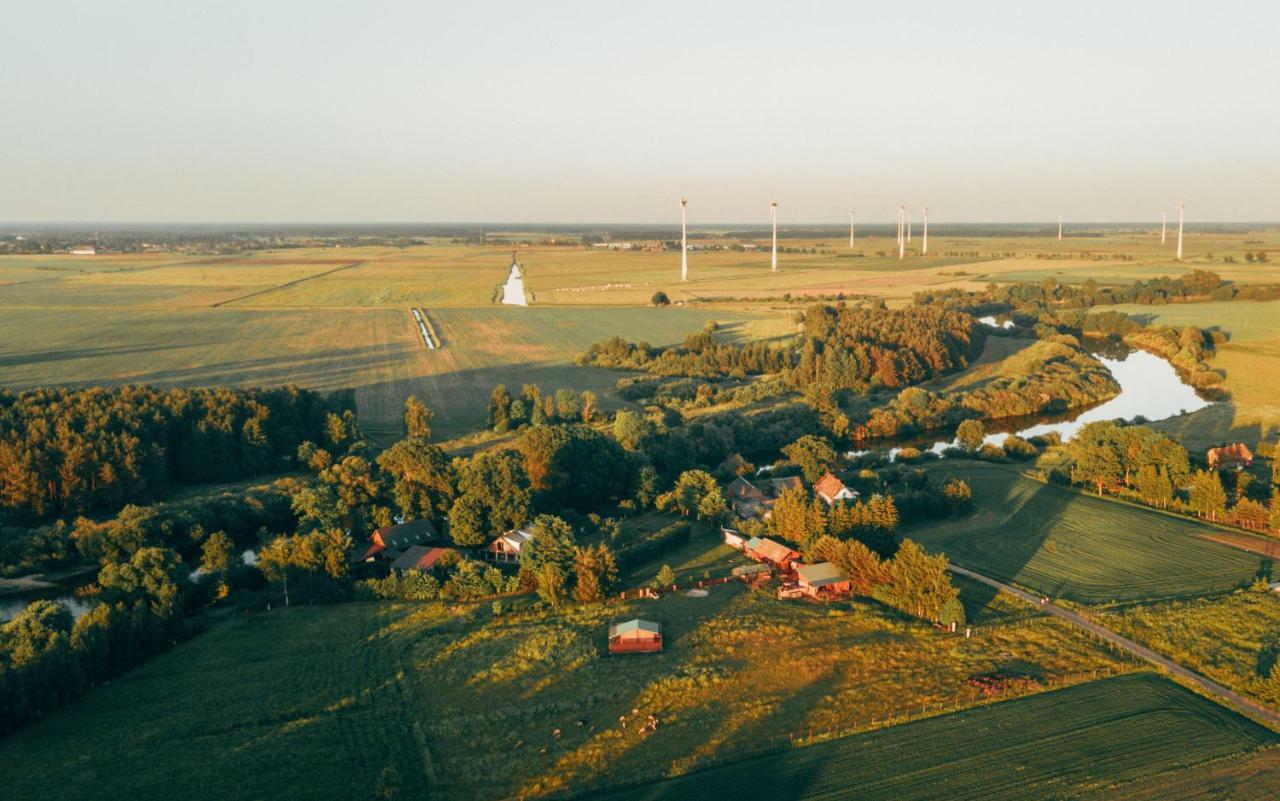 Pamario Krasto Sodyba Grumbliai Exteriör bild